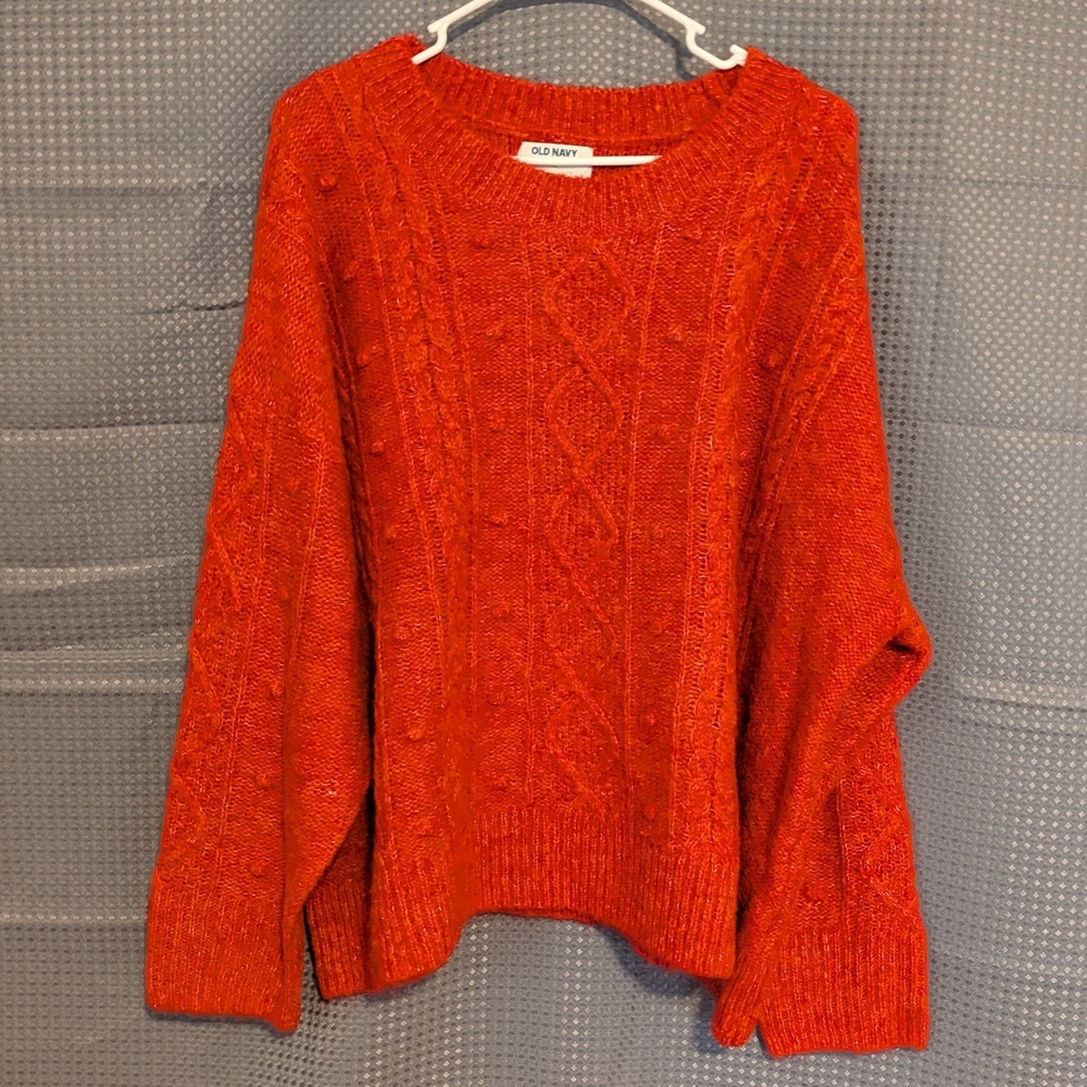 Old Navy Women's Red Sweater